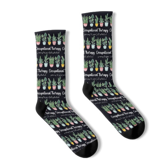Occupational Therapy Pediatric Therapist Ot Month Socks