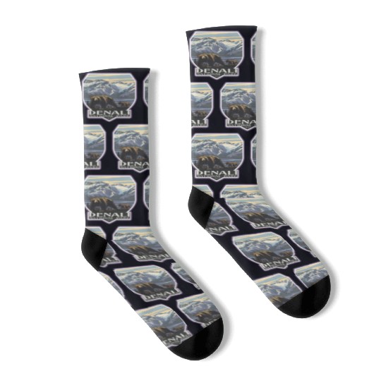 Denali national park Socks