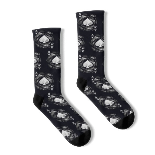 Ace Of Spades Socks