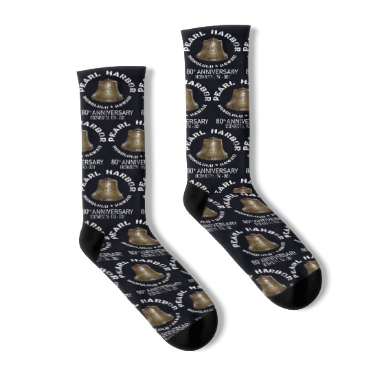 Pearl Harbor Ww2 80Th Anniversary Socks