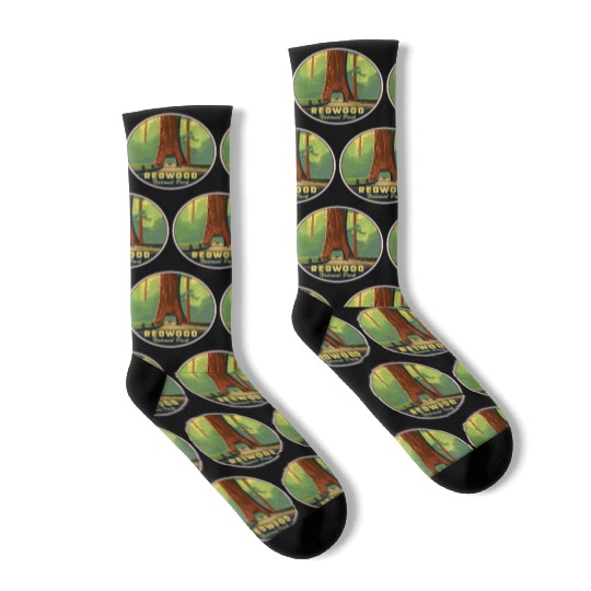 Redwood National Park Socks