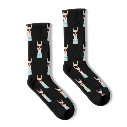 mama llama Socks