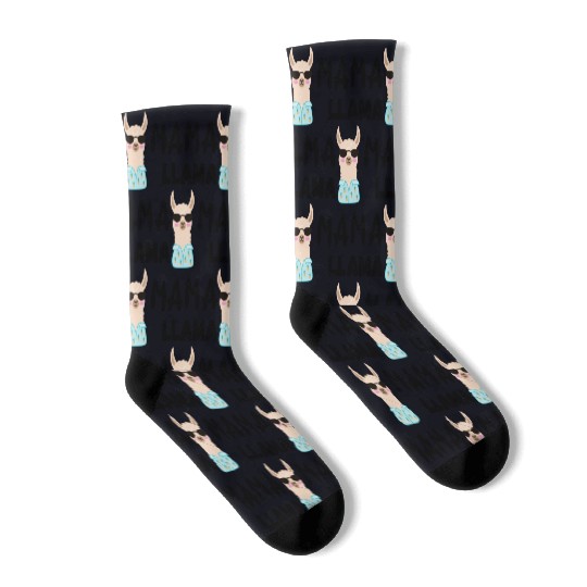 mama llama Socks