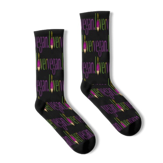 Vegan lover turnip Socks