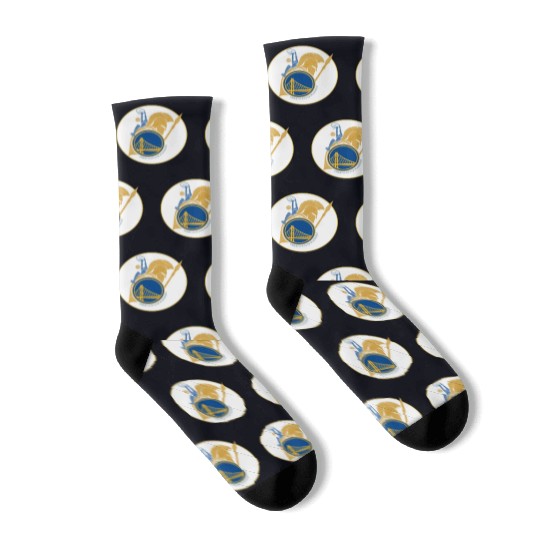 New Era Golden State Warriors Team Logo T-Shir Socks
