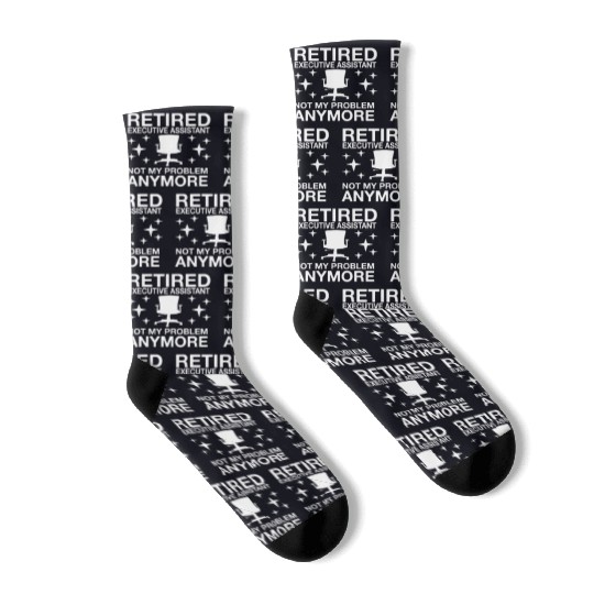 Retiring Executive Assistant Outfit Retirement Socks
