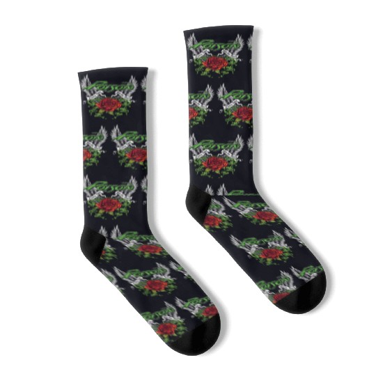 Poison Thorns Wings Socks