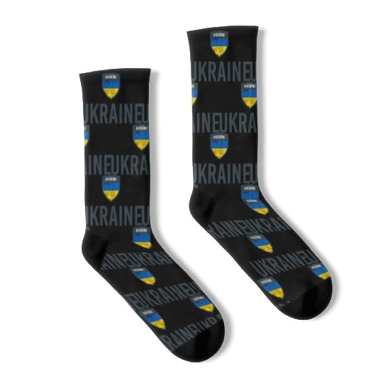 Ukraine Flag Ukrainian Flag Ukraine Socks