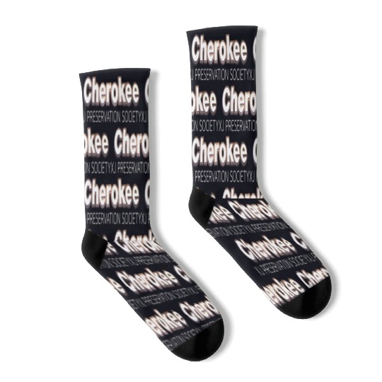 Cherokee Xj Preservation Society Socks