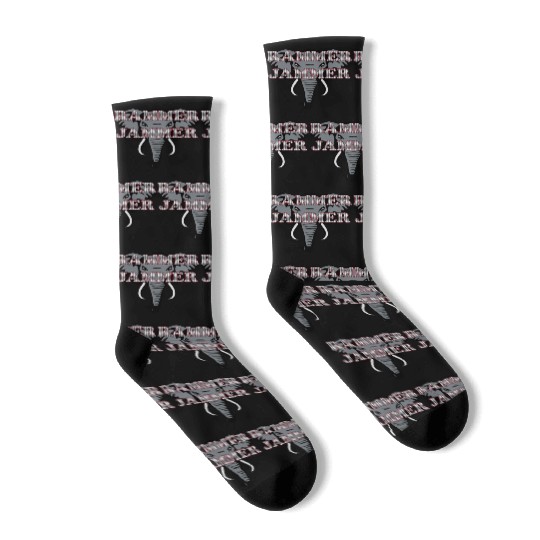 Albm Rammer Jammer Houndstooth Elephant Tide Socks