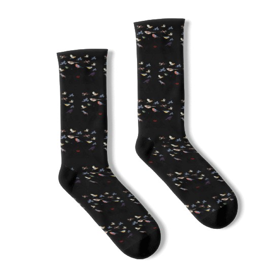 Bird Lover Birdwatching Bird Whisperer Socks