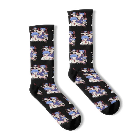 Rei Ayanami Socks