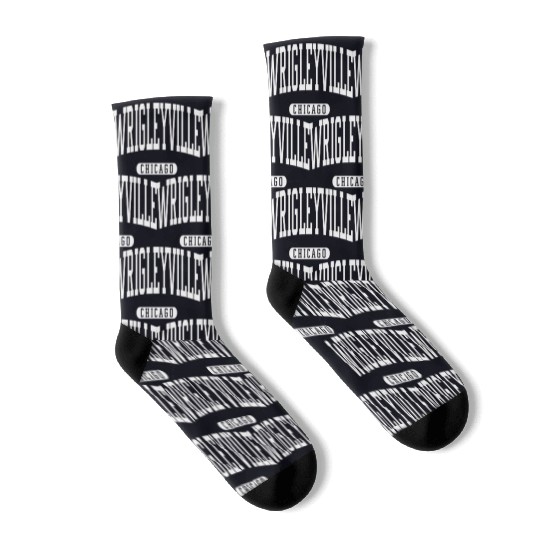 Wrigleyville Chicago Socks