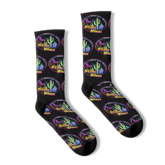 As Long As Theres Light From A Neon Moon Country Socks