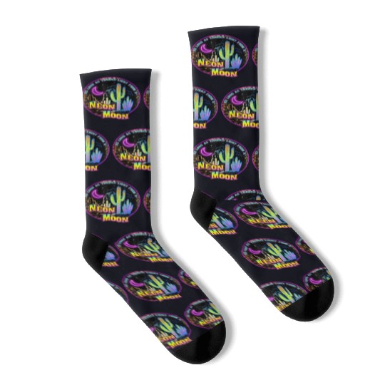 As Long As Theres Light From A Neon Moon Country Socks