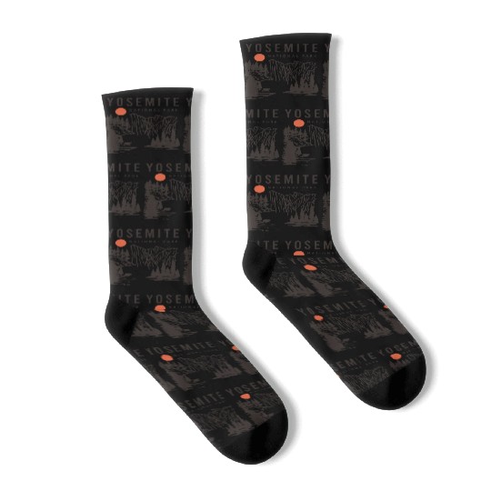 Yosemite National Park Socks