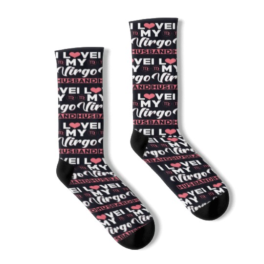 I love my Virgo Husband Socks
