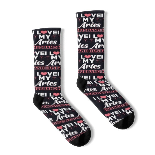 I love my Aries Husband Socks