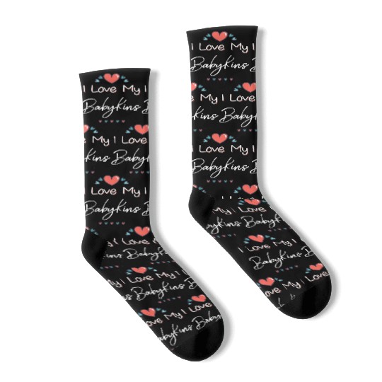 I Love My Babykins Mothers Day Socks