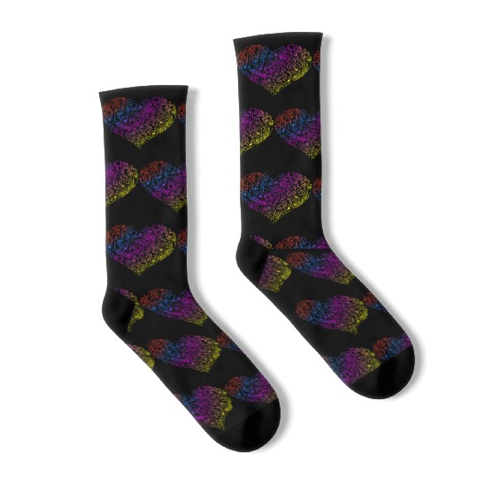 Music Heart Musician Composers Music Lover Socks