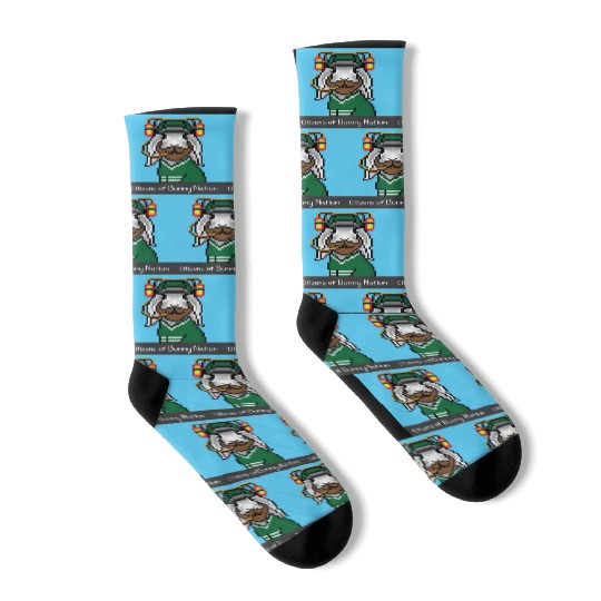 Citizens of Bunny Nation NFT #100 Artwork Socks