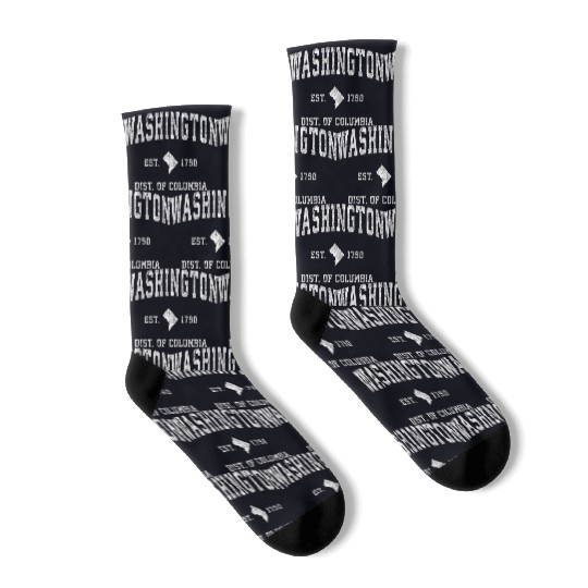Washington Dc Athletic Sports Socks