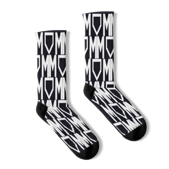 Baseball Mom Favorite Player Mother'S Day Socks