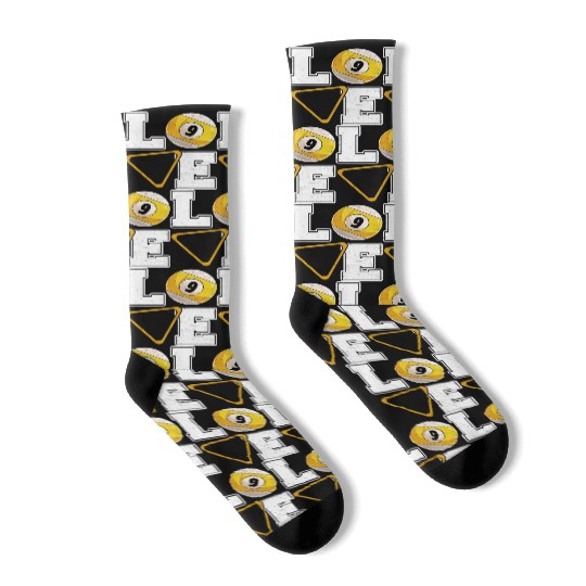 Billiards Love Pool Player Billiards Lover Socks