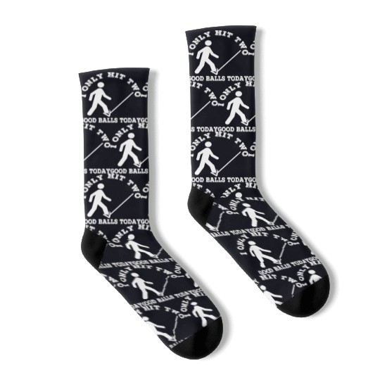 Funny Dad Joke Golf Golfing Pun Socks