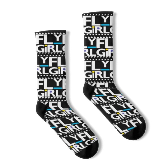 Fly 80S 90S Old School Hip Hop Socks