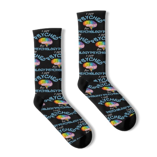 Psyched Psychology Psychologist Socks