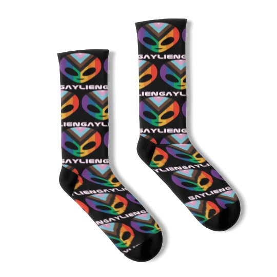 Gaylien aka Gay Alien Socks
