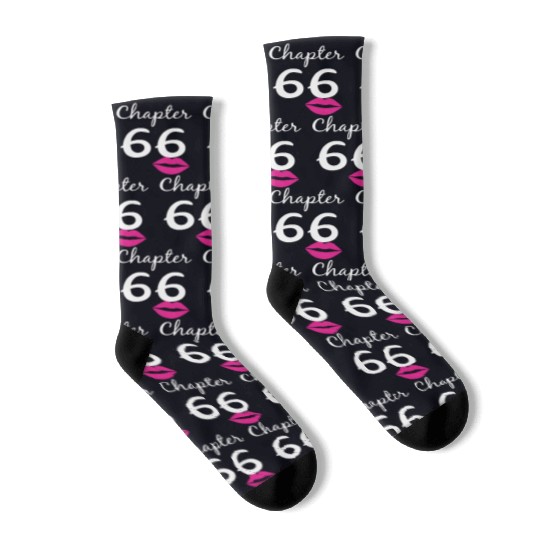 66Th For Her Chapter 66 66Th Bday Socks