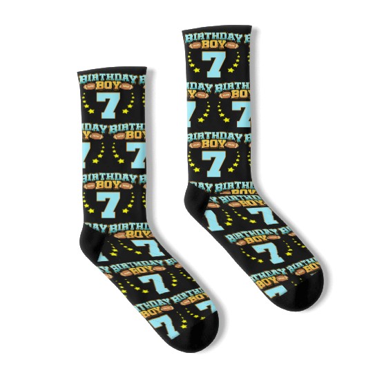 7Th Football 7 Socks