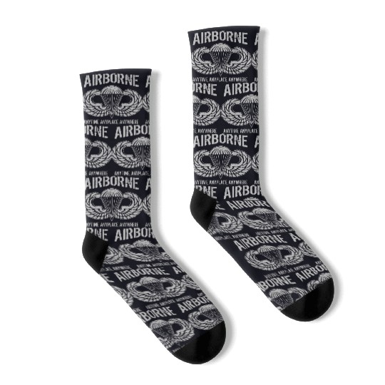 Army Airborne Paratrooper Socks