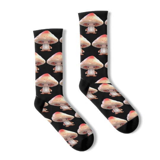 Sugar Sweet Mushroom Inge Socks