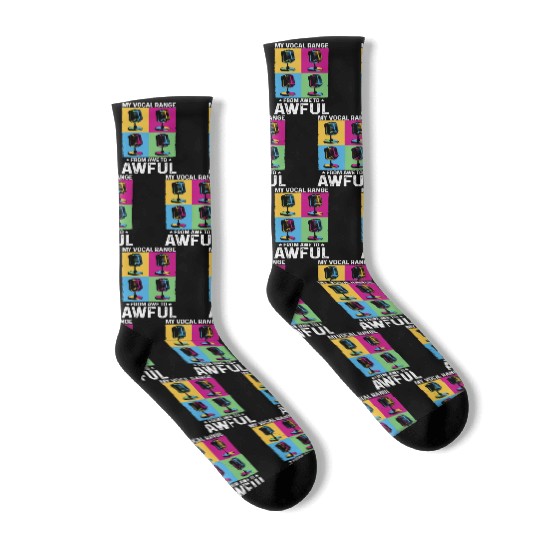 My Vocal Range From Awe to Awful Off-tune Singer Socks