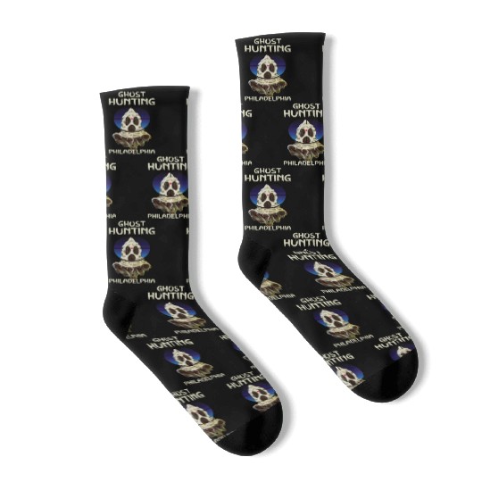 Paranormal Investigator Philadelphia Hunter Ghost Socks