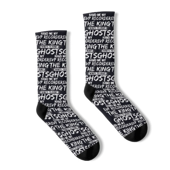 Paranormal Investigator Ghost Hunting Socks