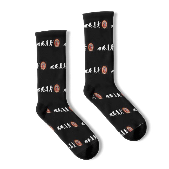 Our Lady Of Guadalupe Virgin Mary Socks