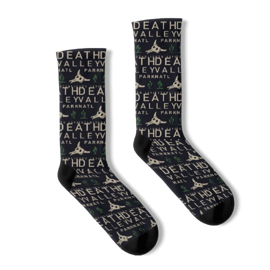 Death Valley National Park trending Socks