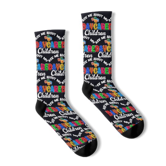 Childcare Teacher Daycare Teacher Daycare Provider Socks
