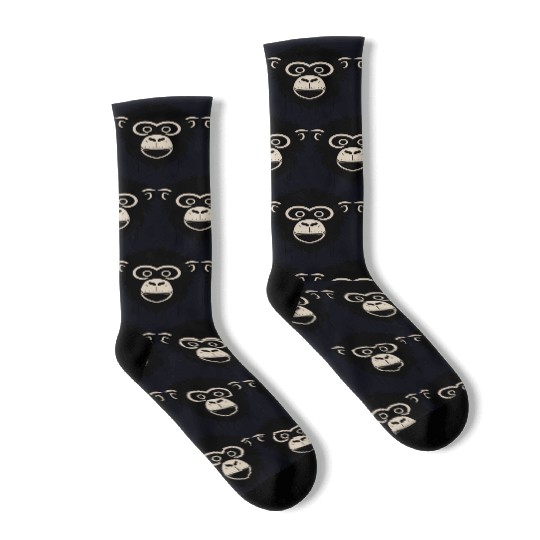 monkey face Socks