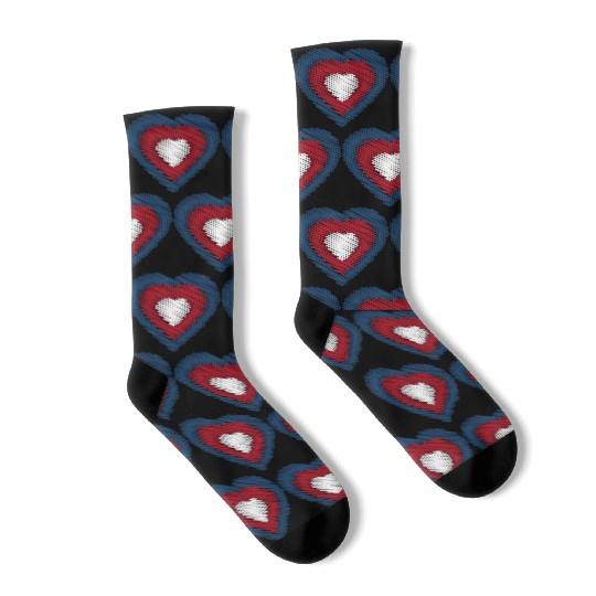 In my heart, America Socks
