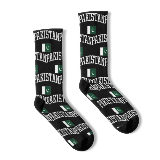 Flag Of Pakistan Love Your Country Socks