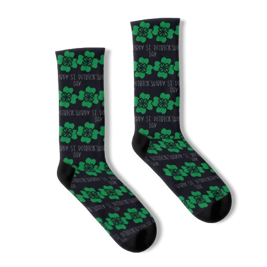 Happy St Patrick s Day Luck Of The Irish Socks