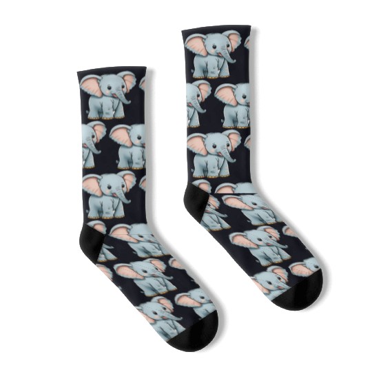 Totally cute elephant Socks