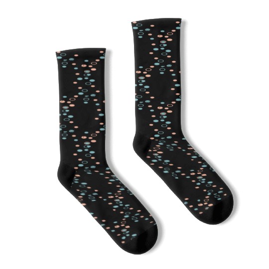 Dragonfly and dots Socks