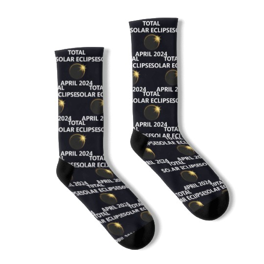 Solar Eclipse 2024 Kentucky Oklahoma Michigan City Socks