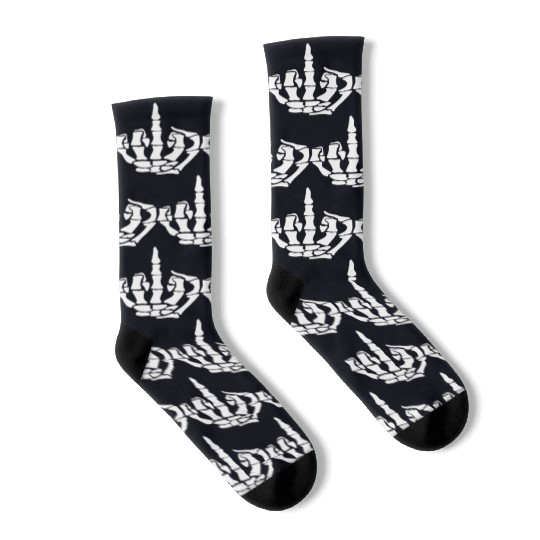 eleton Middle Finger Socks